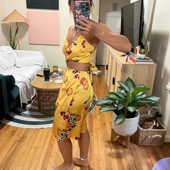 Show Me Your Mumu crop top and skirt - Picture 5 of 7